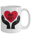 MOM: With All My Heart... I Love You - Family Gift Mug