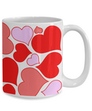 I Love You Valentines Heart Gift Mug