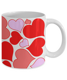 I Love You Valentines Heart Gift Mug