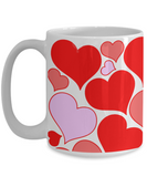 I Love You Valentines Heart Gift Mug