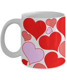 I Love You Valentines Heart Gift Mug