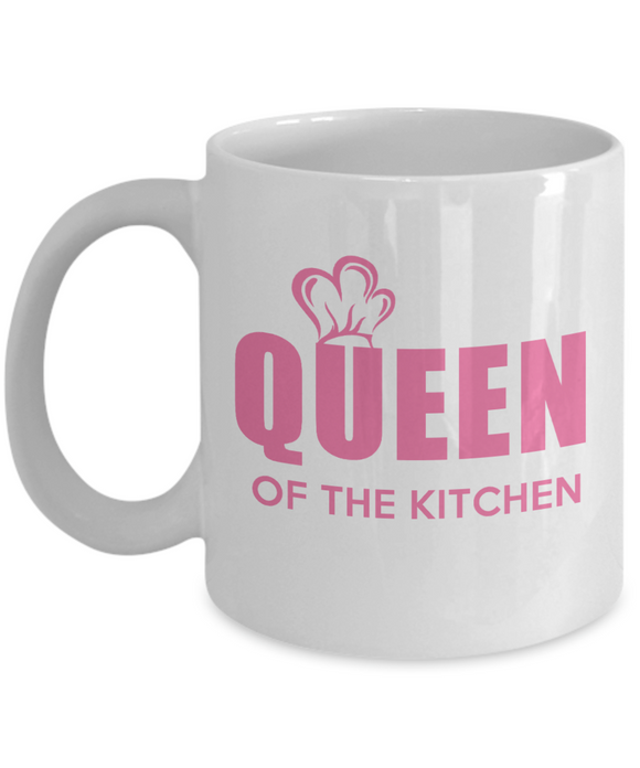 QUEEN Of The Kitchen - Novelty Gift Mug