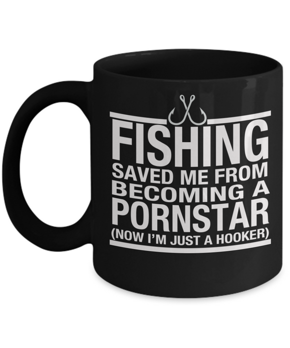 Fishing Saved Me From Becoming A Pornstar - Mug