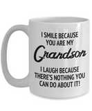 I Smile Because You Are My Grandson