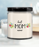 Best Mom Ever | 9 oz Vanilla Scented Soy Candle | Mothers Day Gift