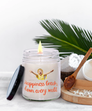 Happiness Breaks Down Every Wall | 9oz Vanilla Scented Soy Candle