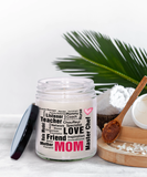 Mom - Happy Mother's Day | 9oz Vanilla Scented Soy Candle