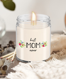 Best Mom Ever | 9 oz Vanilla Scented Soy Candle | Mothers Day Gift