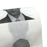 Joe Biden Pattern Printed Toilet Paper Roll - Novelty Gift Bathroom Funny Paper